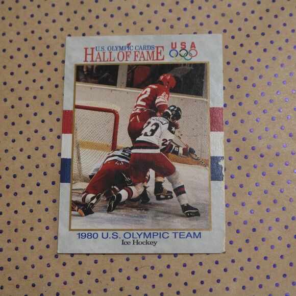 1980 U.S. Olympic Team #68 Hockey Card - Picture 1 of 2